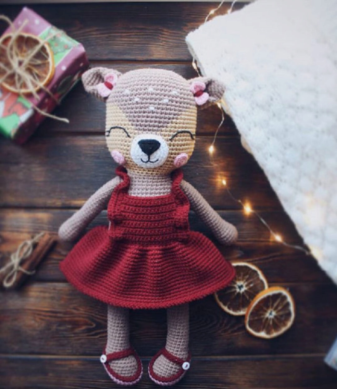 Мастер класс Оленёнок «Мия» (Жазгуля Дж)