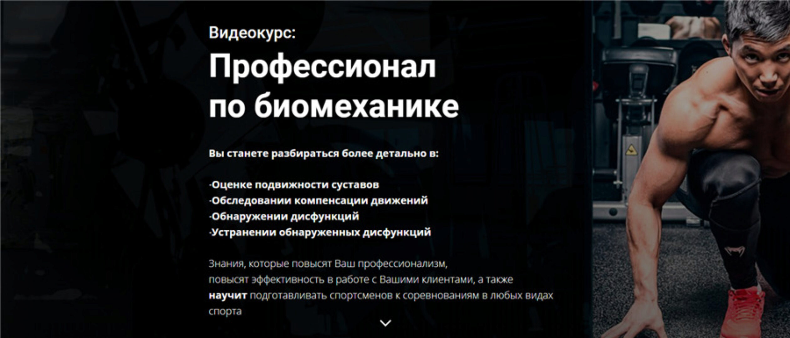 Профессионал по биомеханике (Алексей Мирко)