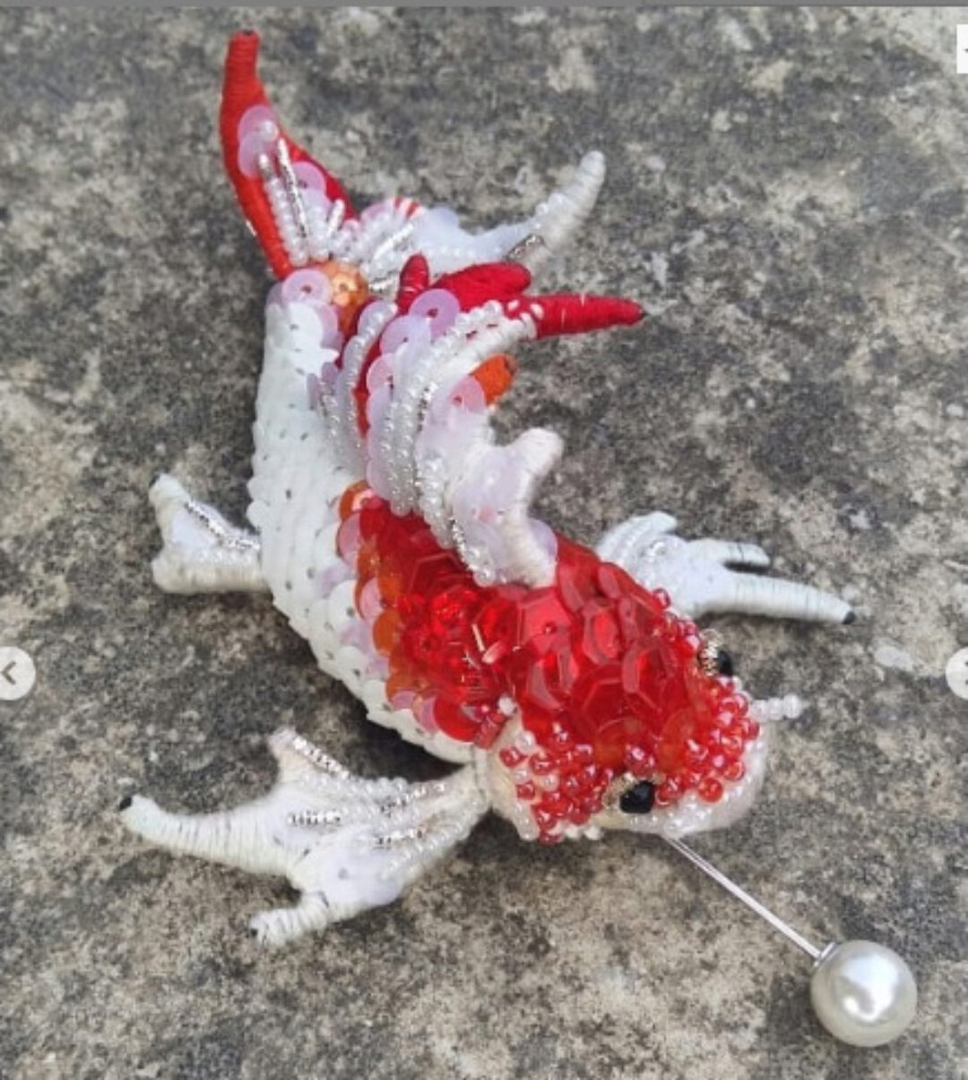 Рыбка Кои (Ирина Якубова) @irinaiakubo_handmade