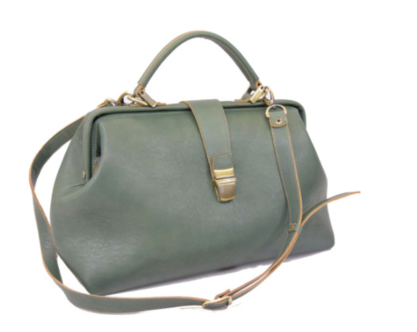 Саквояж на скрытой раме (leatherschool)