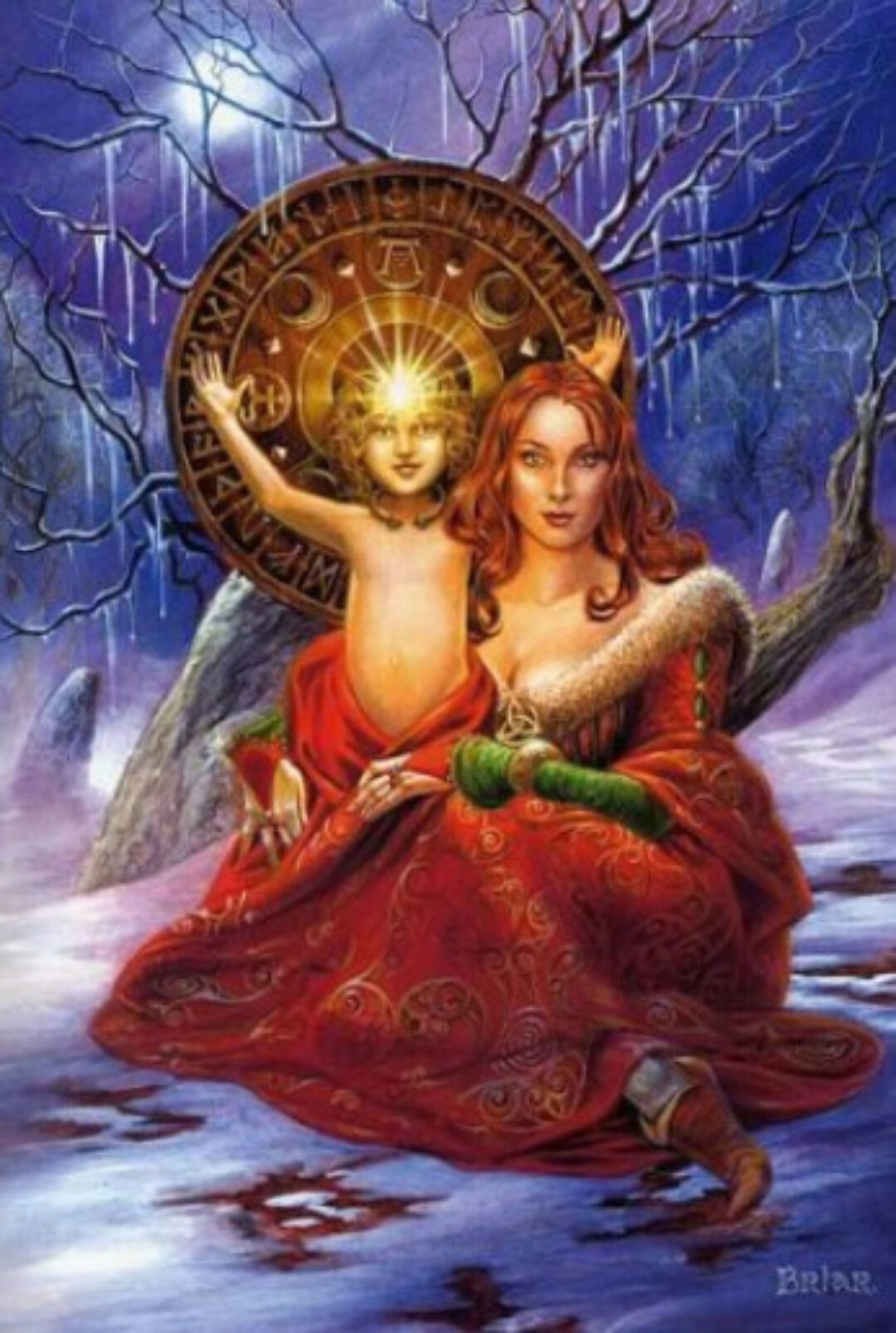 Праздники года. Имболк - Ночь огней 2015г (Лaрисa Кузнецoвa-Фeтисoвa)