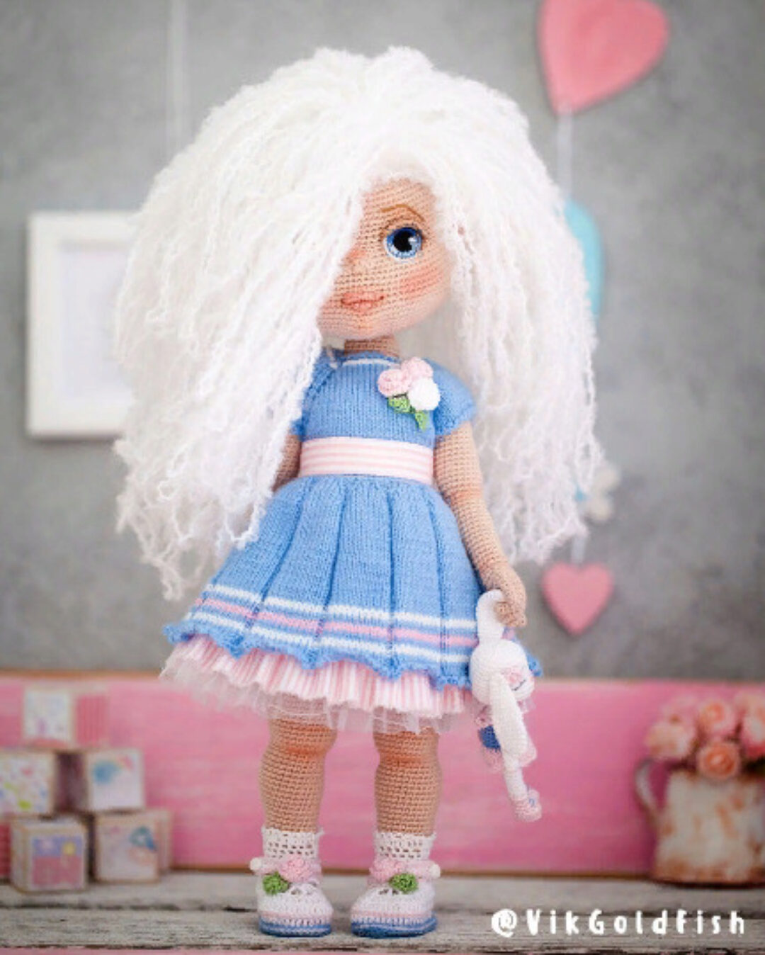 [VikGoldFish] Кукла Анна (Viktoriya Goldfish)