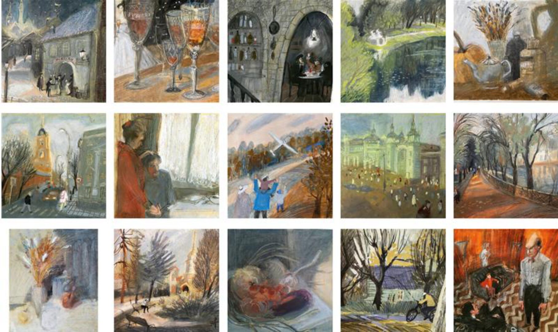 [kalachevaschool] Другая масляная пастель. Тариф Стандарт (Екатерина Хлебникова)