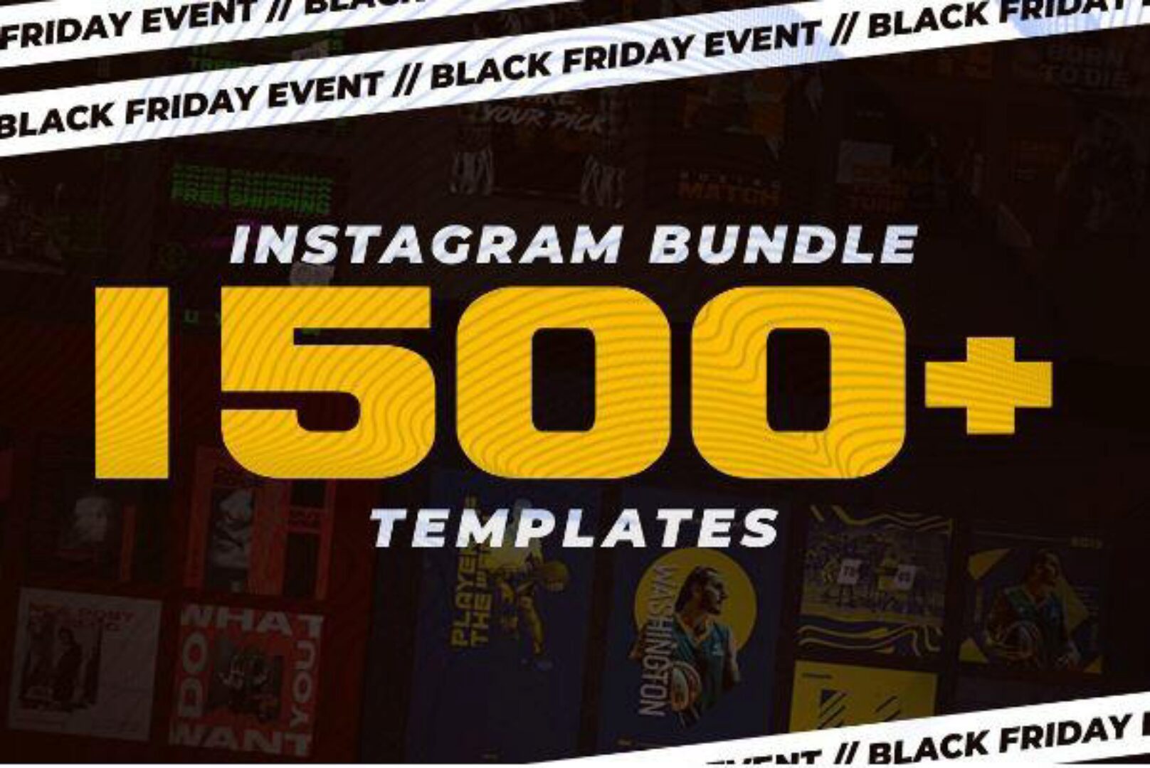[PSD] 1500+ Шаблонов Для Инстаграм - Instagram Bundle (dealjumbo)