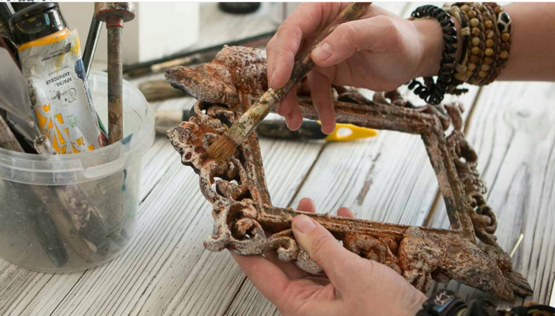 [Decor School] Многослойное окрашивание 2. 7 мастер классов (Елена Якимова)