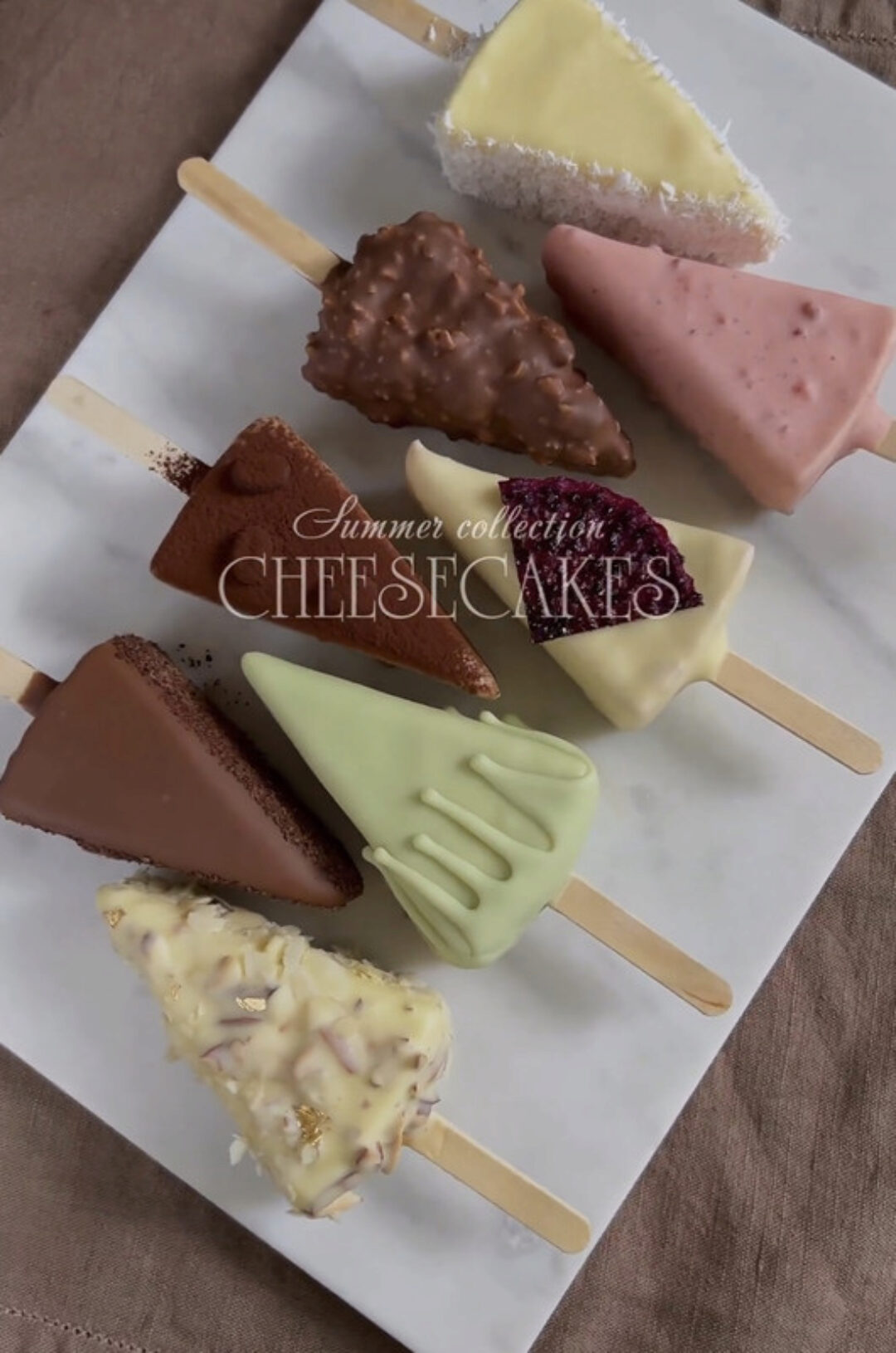 Чизкейки на палочке Summer Collection (Ольга Вьюгина)