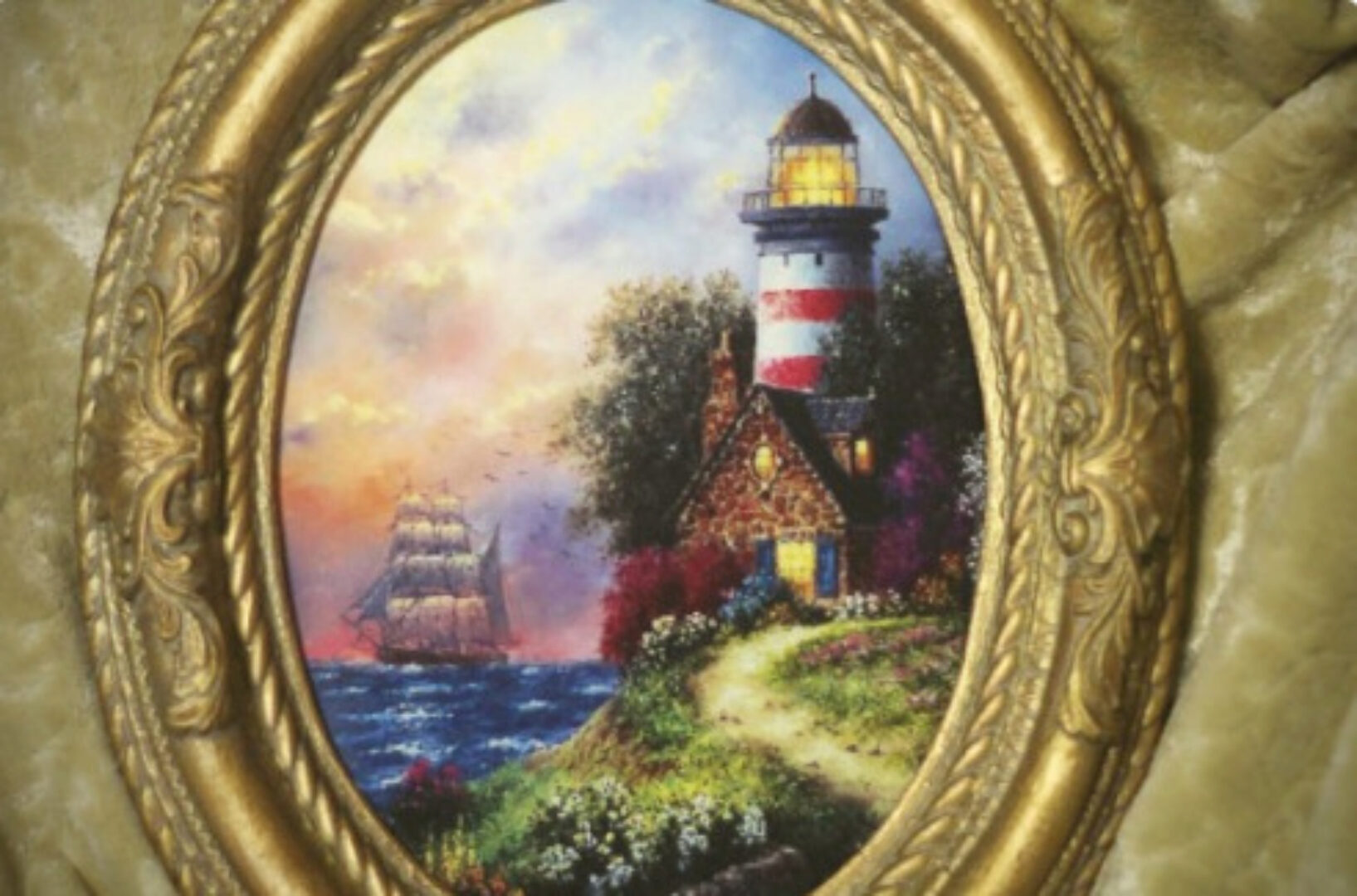 Овальная рама с нуля. Создание рамы от листа картона до готовой работы (Люба Тим)