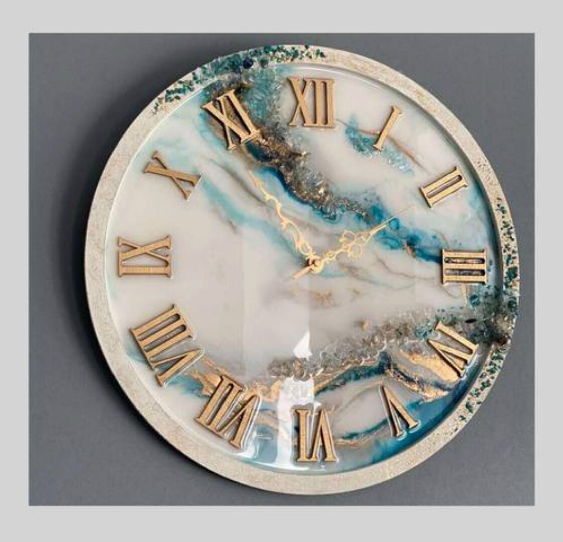 Авторский курс по созданию часов из эпоксидной смолы 2021 (Юлия Гарипова)