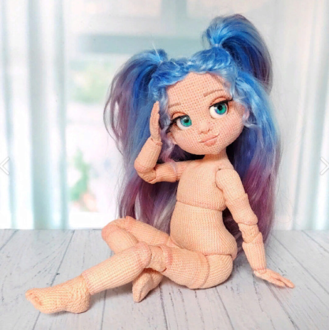 Шарнирная кукла Кирочка (Леся Медведева)