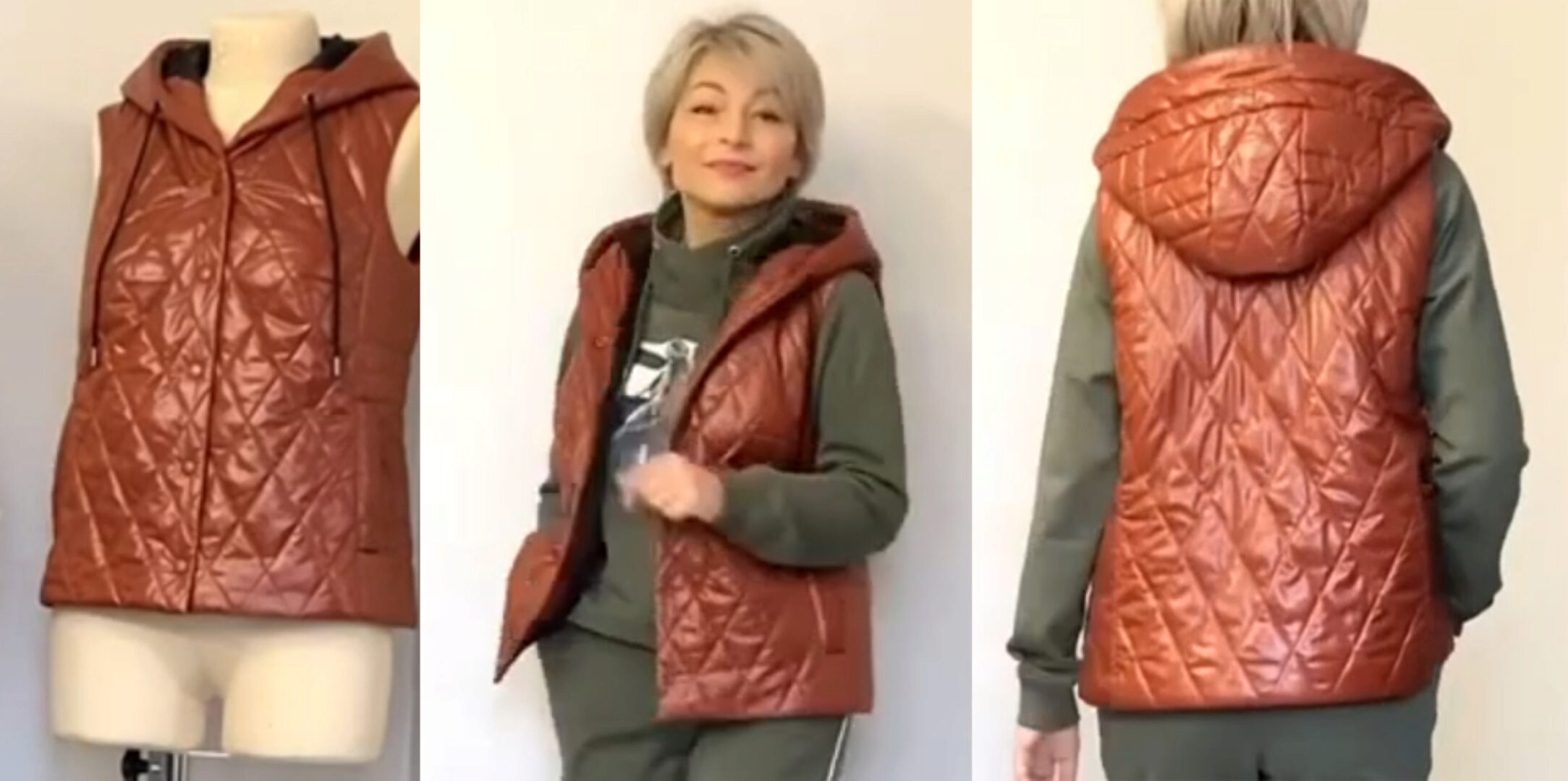 Жилет с капюшоном (Лилия Дроздова)