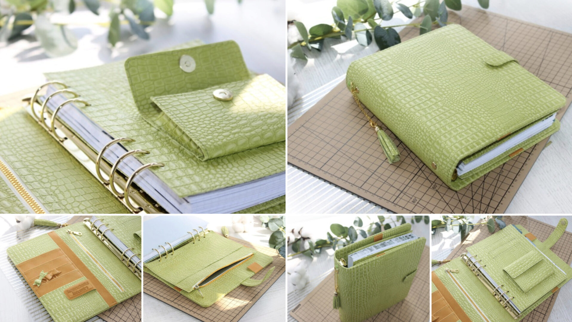 Планер А5 с пеналом и разделителем с объёмным карманом (Александра Смоляженко)