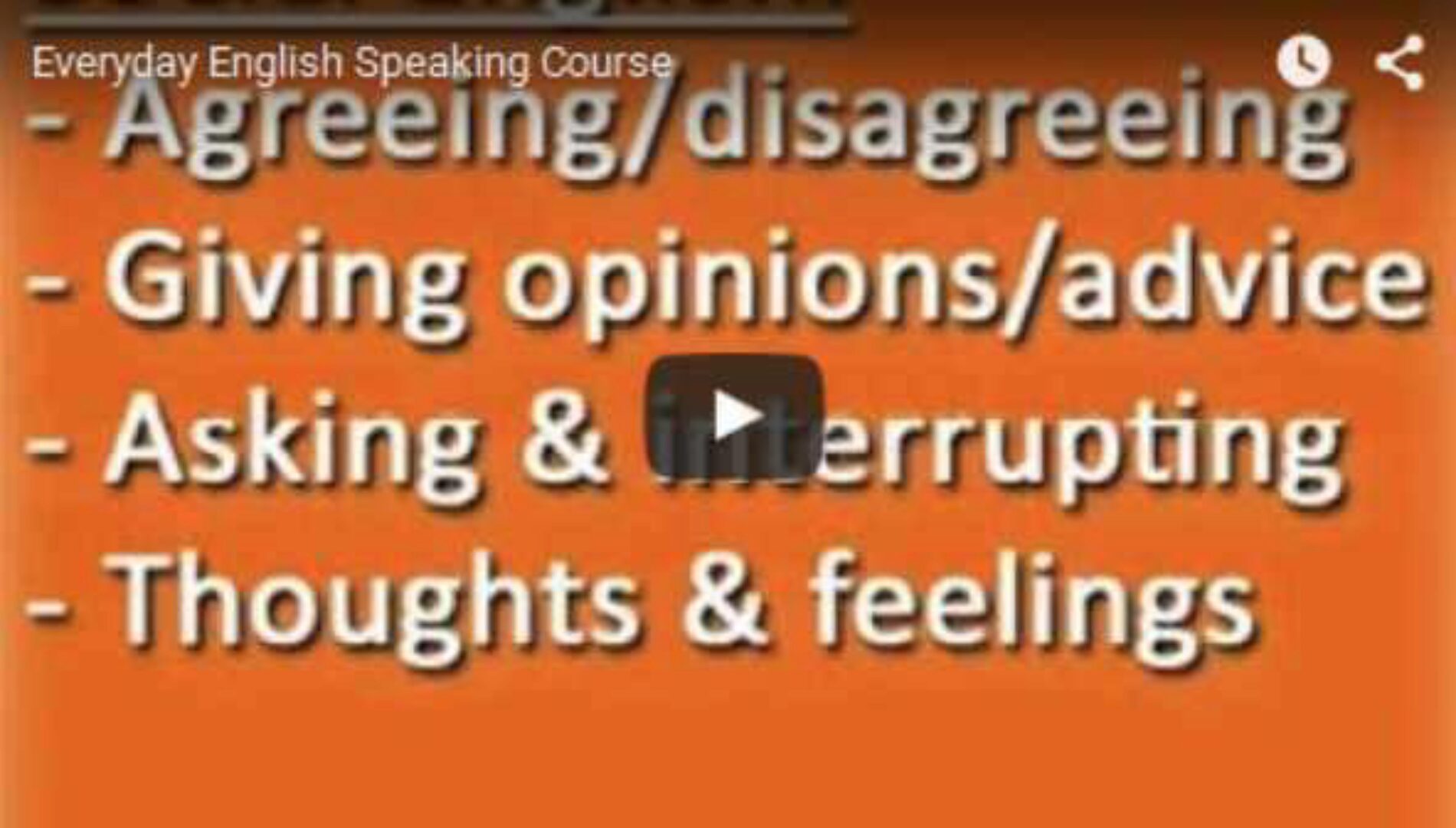 Everyday English Speaking Course (Shayna McHugh)