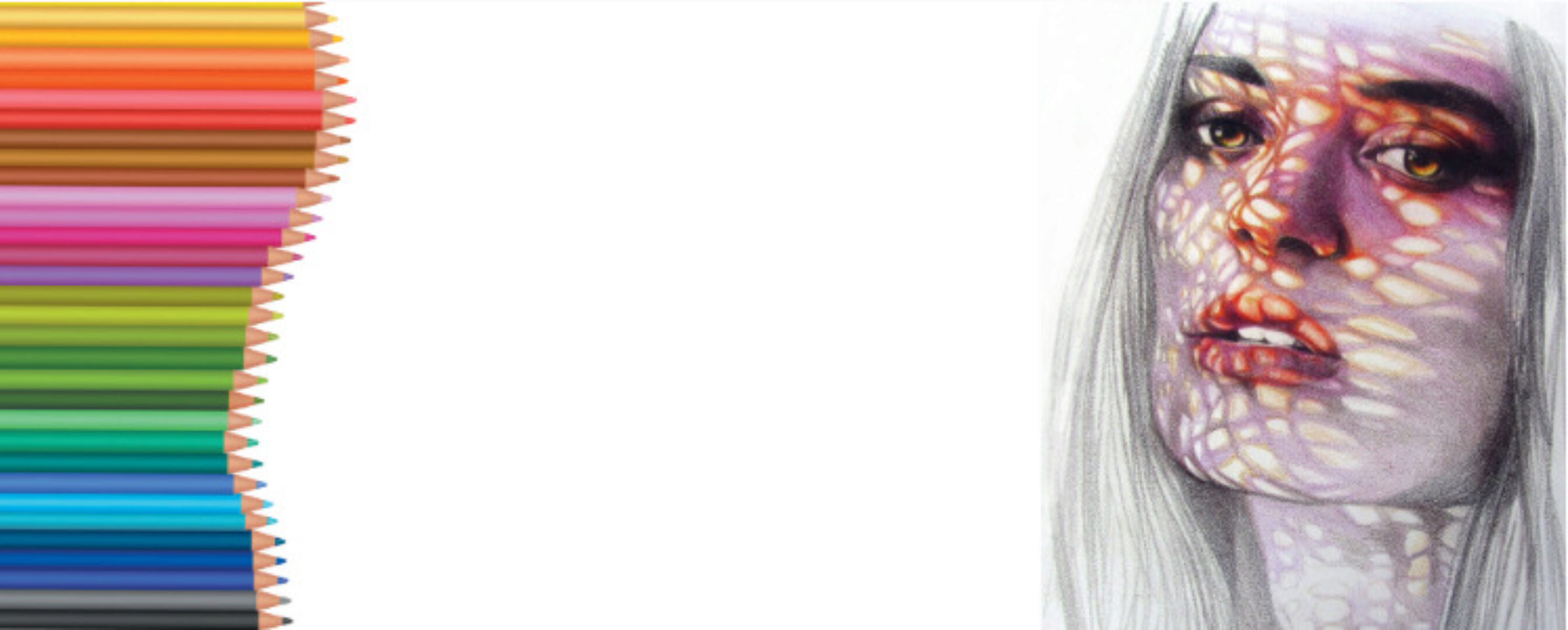 [risuem-karandachami] Техника быстрого портрета цветными карандашами  (Елена Вишневская)