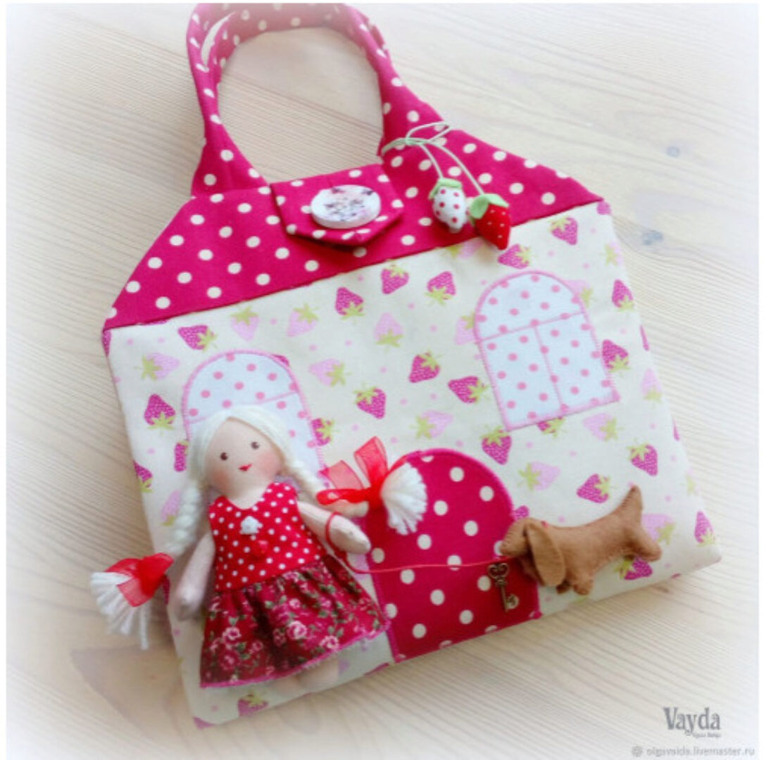 Мастер-класс кукольный домик-сумочка (Vayda сумочки-домики)