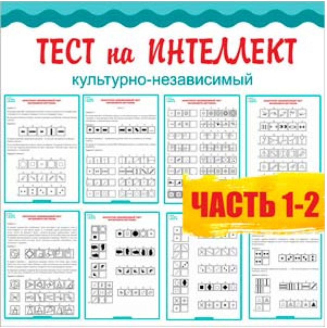 [ШколаБудущихЛицеистов] Тест на интеллект. Часть 1, 2 (Василя Синицына)