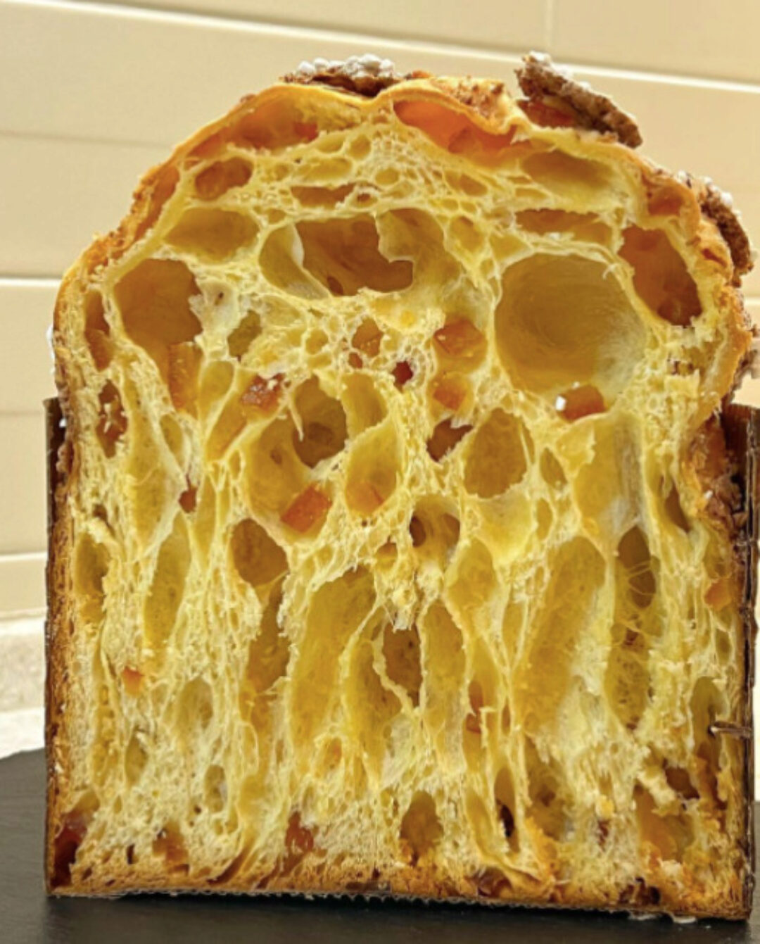 Марафон по приготовлению панеттоне с большими альвеолами (Анна Хряпина)