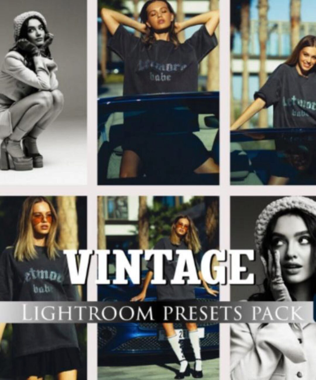 Пресет-пак Vintage (Алина Кислякова)