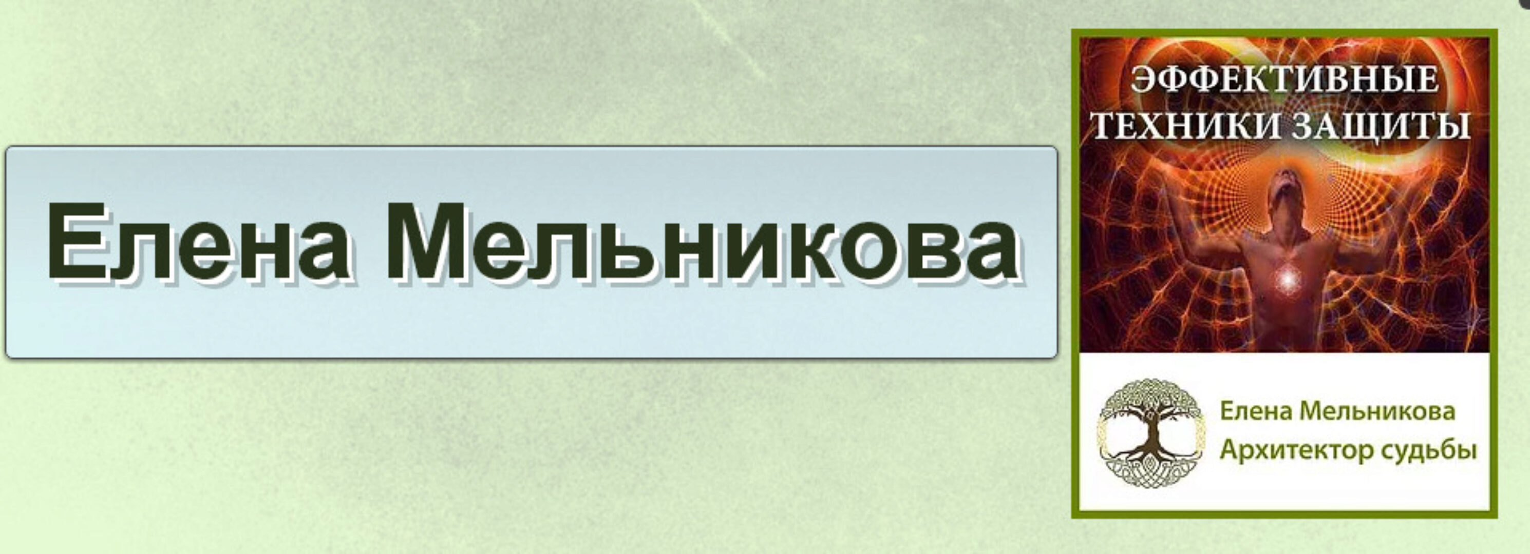 Эффективные техники защиты от негатива и любого магического воздействия (Елена Мельникова)
