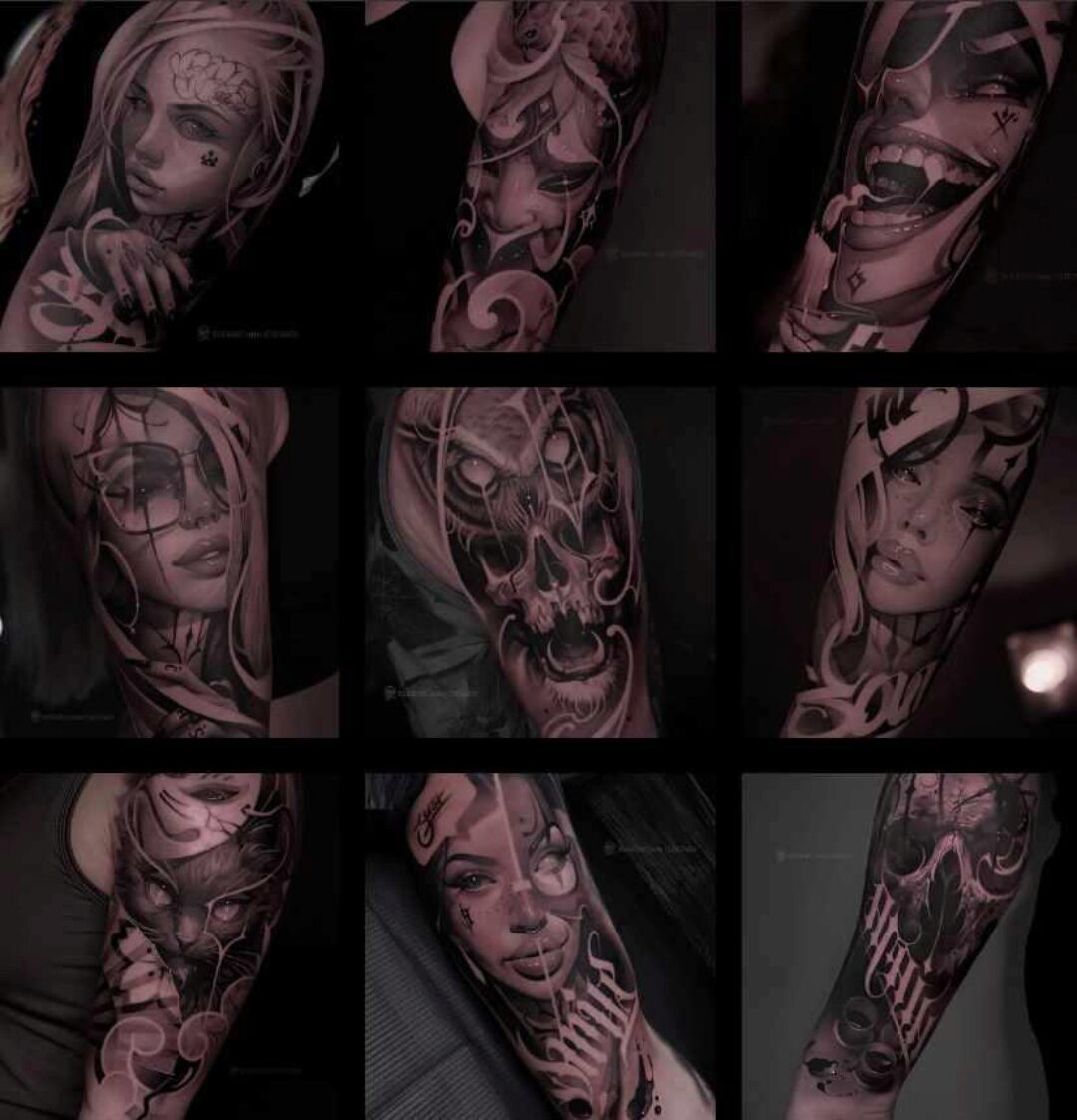 [The ATTIC] Онлайн семинар по созданию черно-белой татуировки. Тариф База