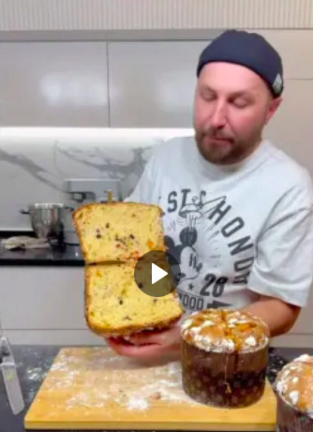 [Gift cookies] Карамельно-апельсиновый панеттоне (Николай Гагарин, Артем Валентинов)