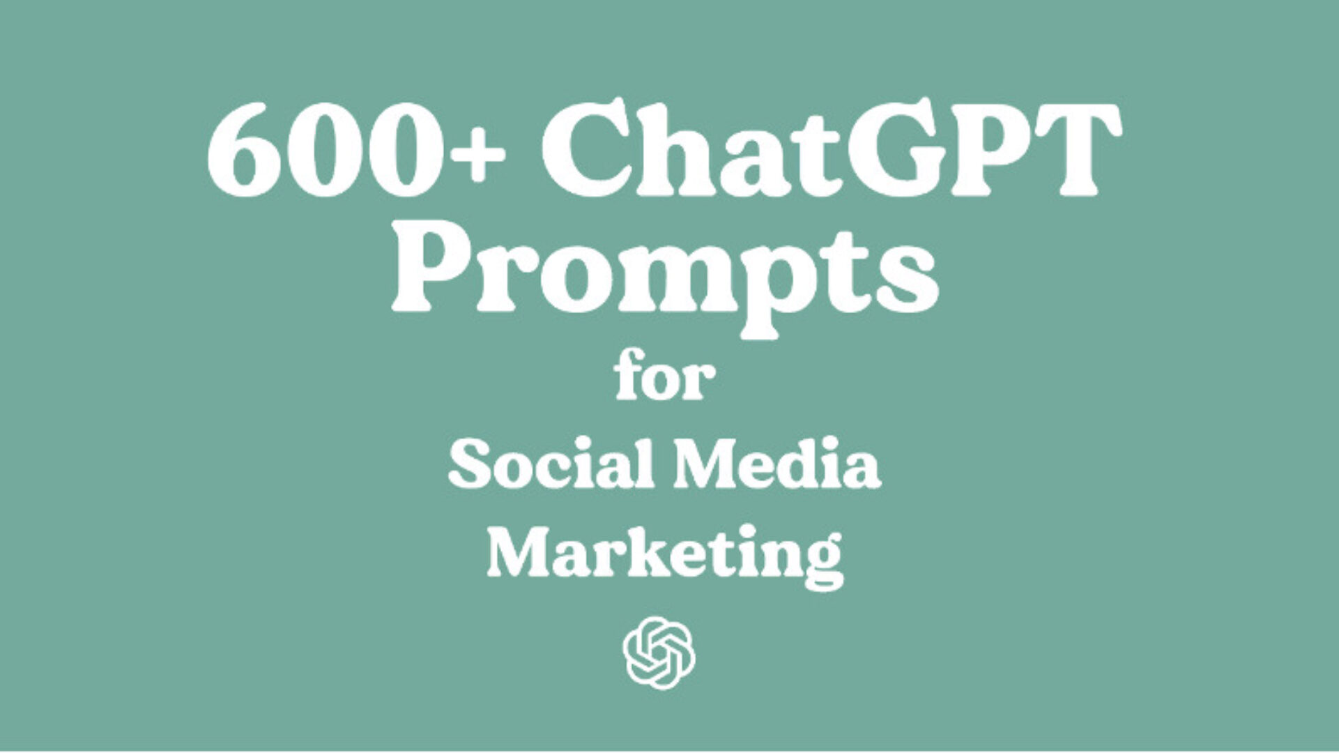 600+ подсказок ChatGPT для маркетинга в социальных сетях (Alex Ruskman)