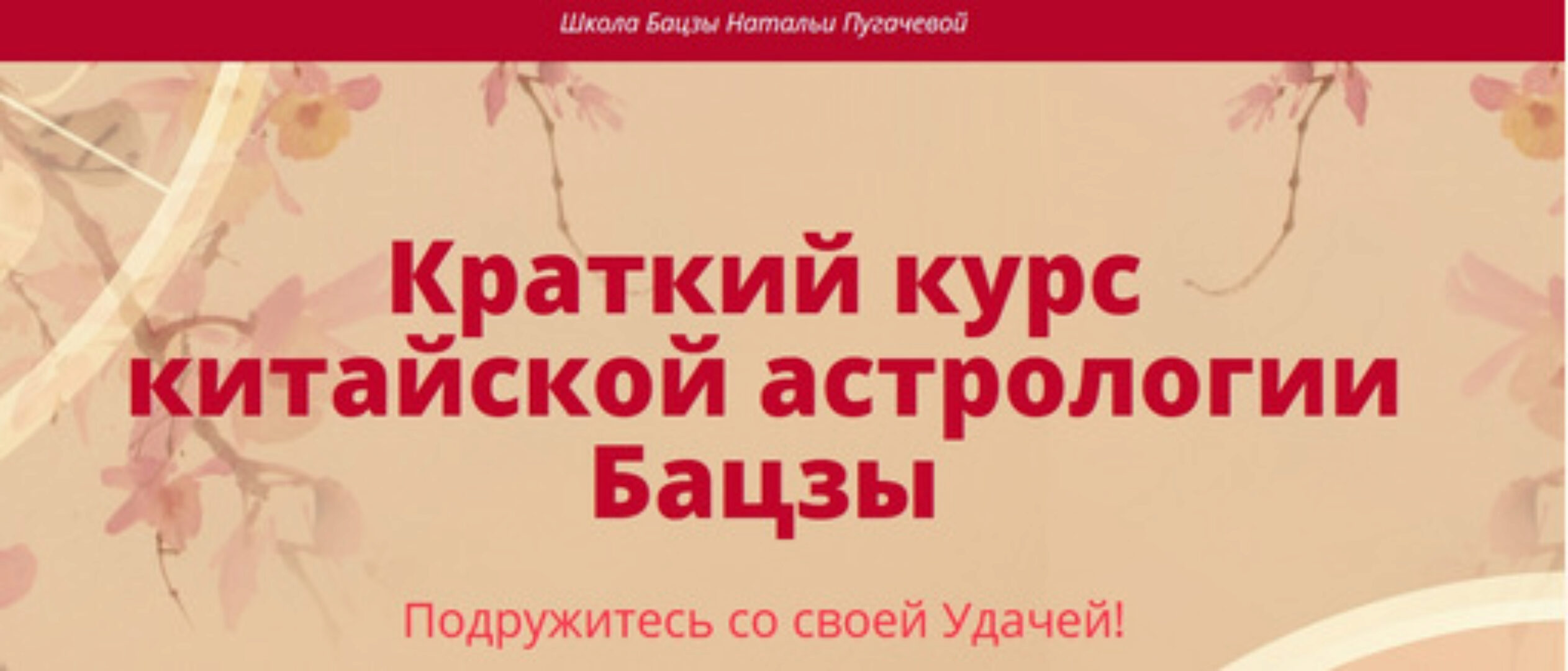 Краткий курс китайской астрологии Бацзы (Наталья Пугачева)