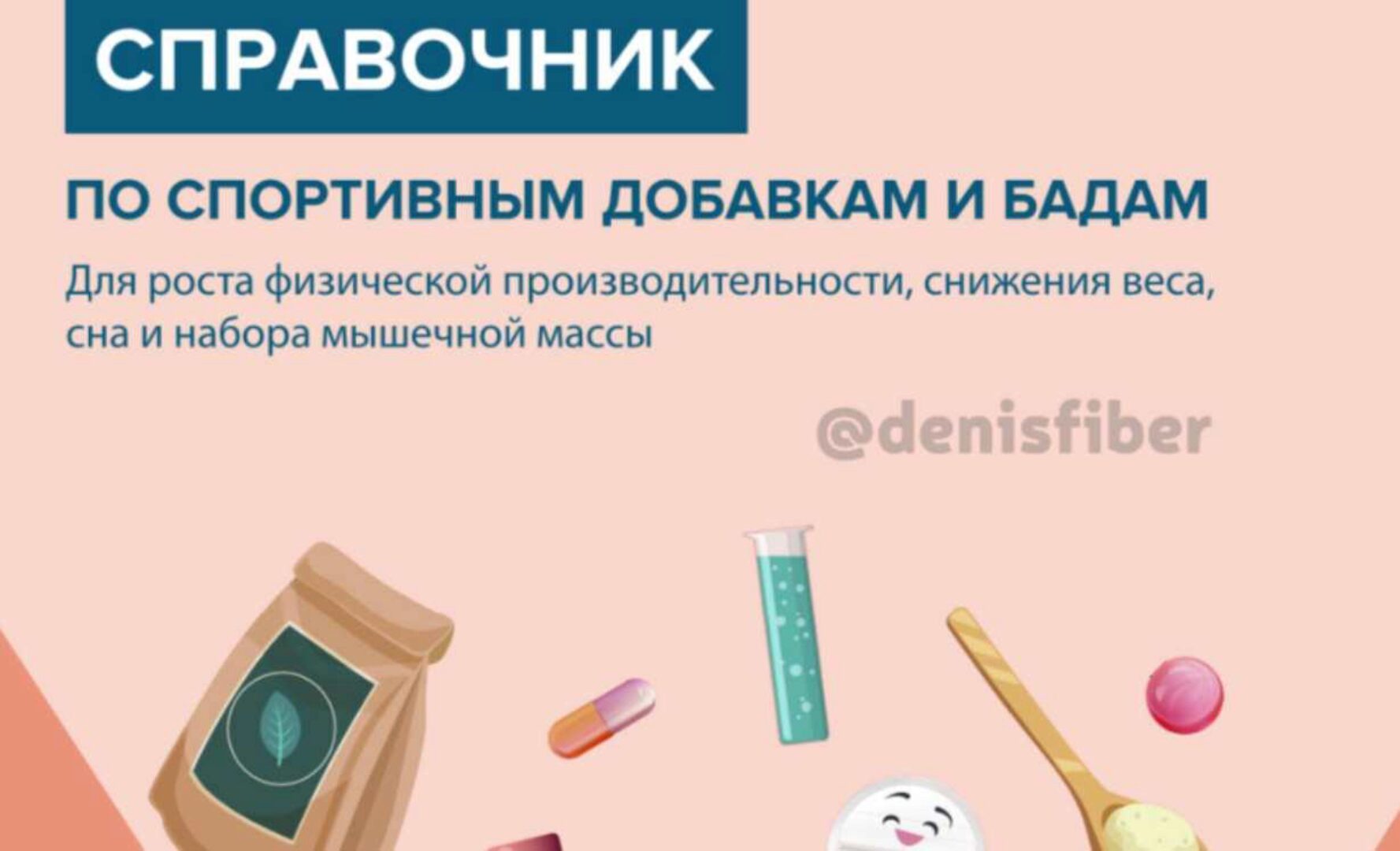 Справочник по спортивным добавкам и бадам (Денис Юровских)