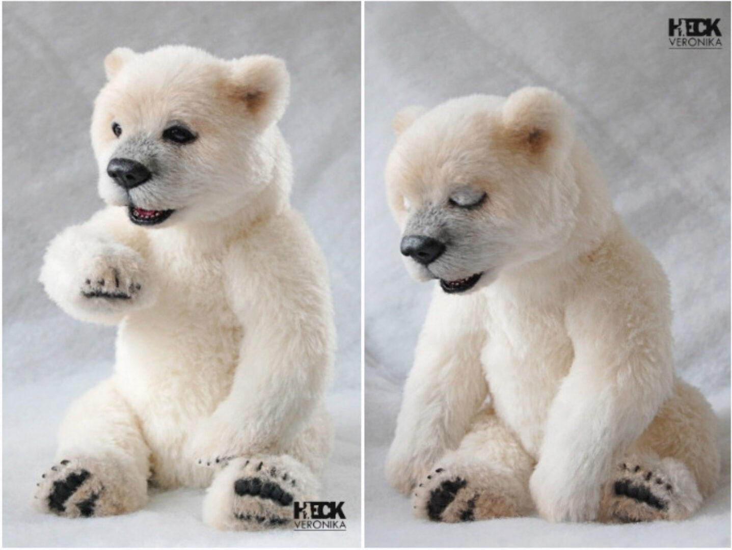 [verobears] Мастер-класс «Медвежонок в стиле натюр» (Veronika Heck)