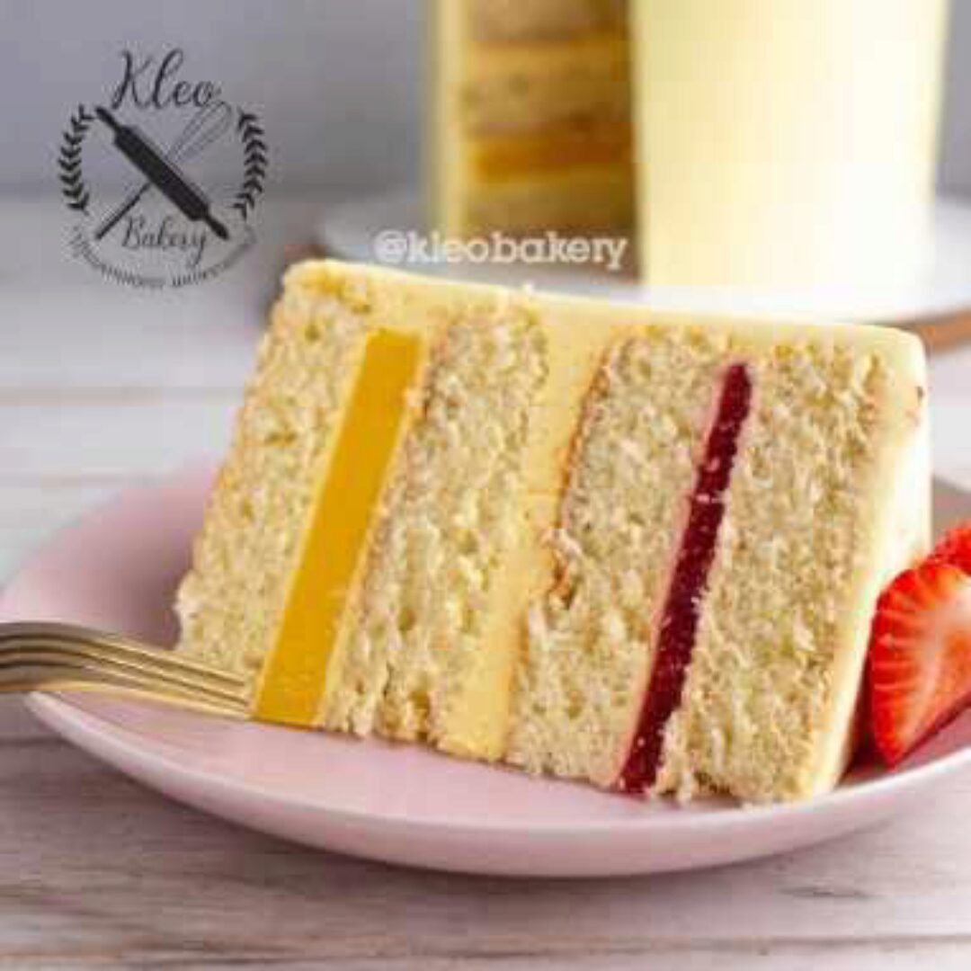 [kleobakery] Торт Манго-Малина (Кристина Леоненко)