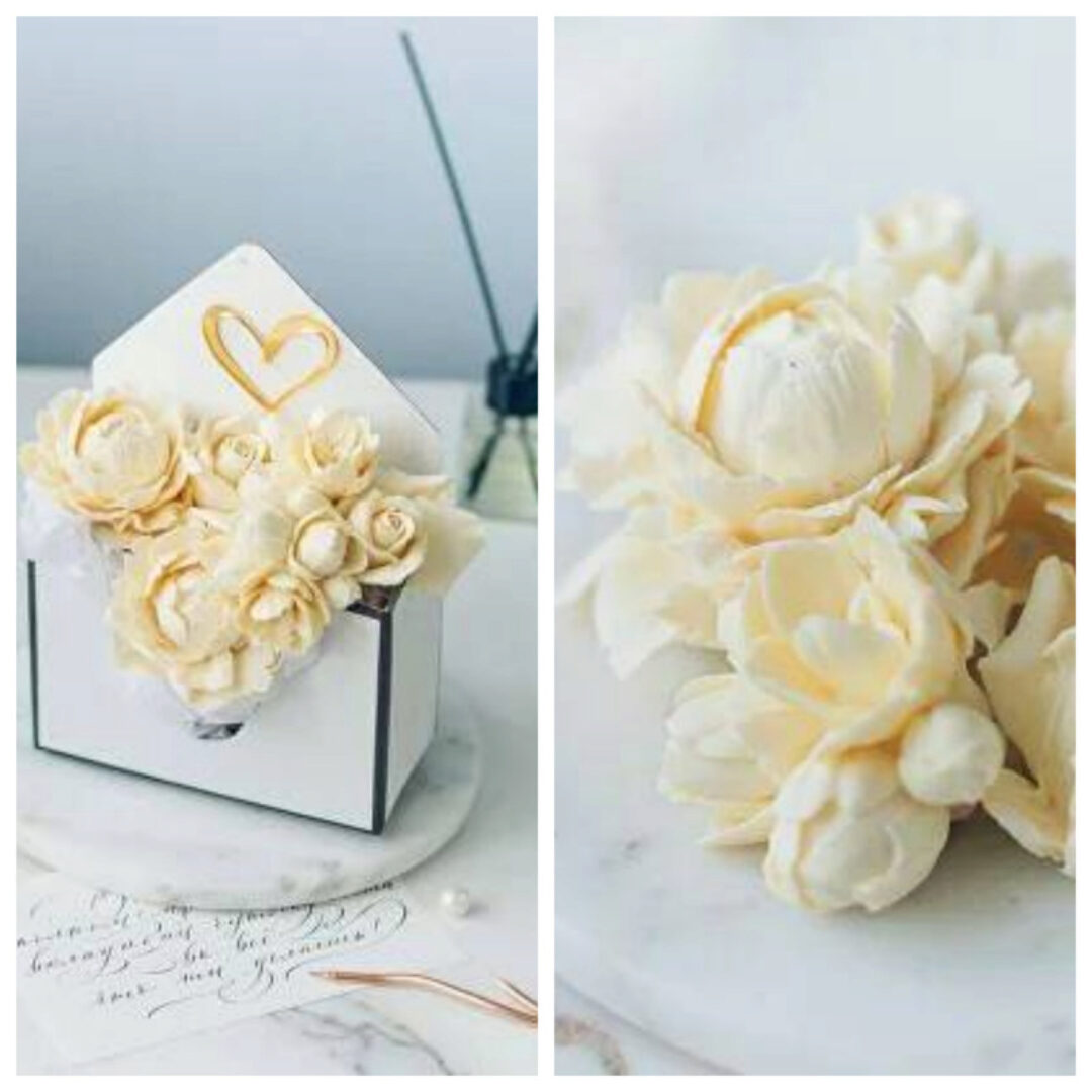 Гибкие шоколадные цветы (Екатерина Завирюха)