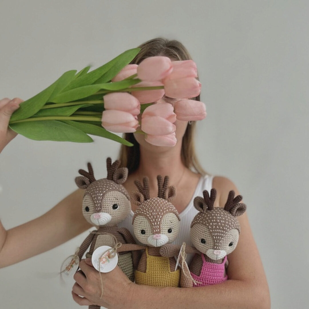 [Kintsle_toys] Оленёнок Бемби (Мария Кинцле)