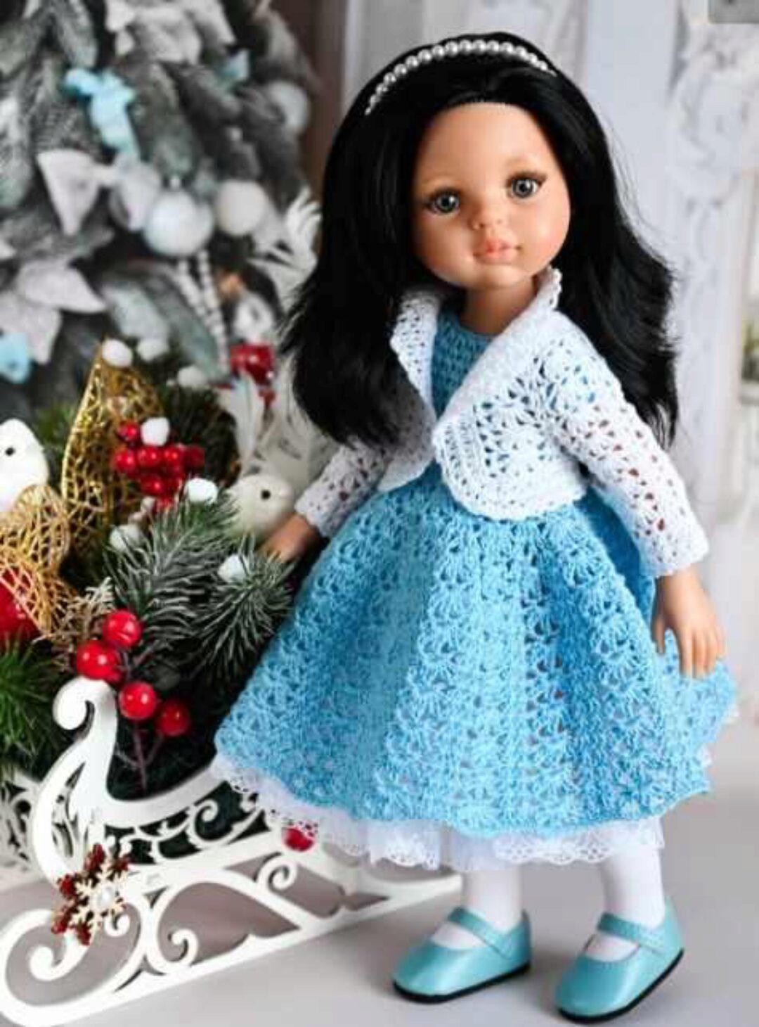 Милана для кукол Паола Рейна (крючок) (Юлия Кузнецова)