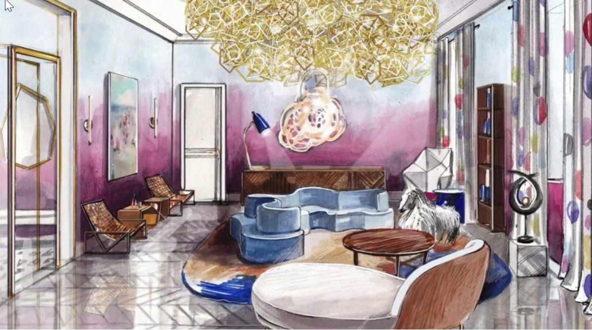 Интерьер на iPad (Ольга Каминская)