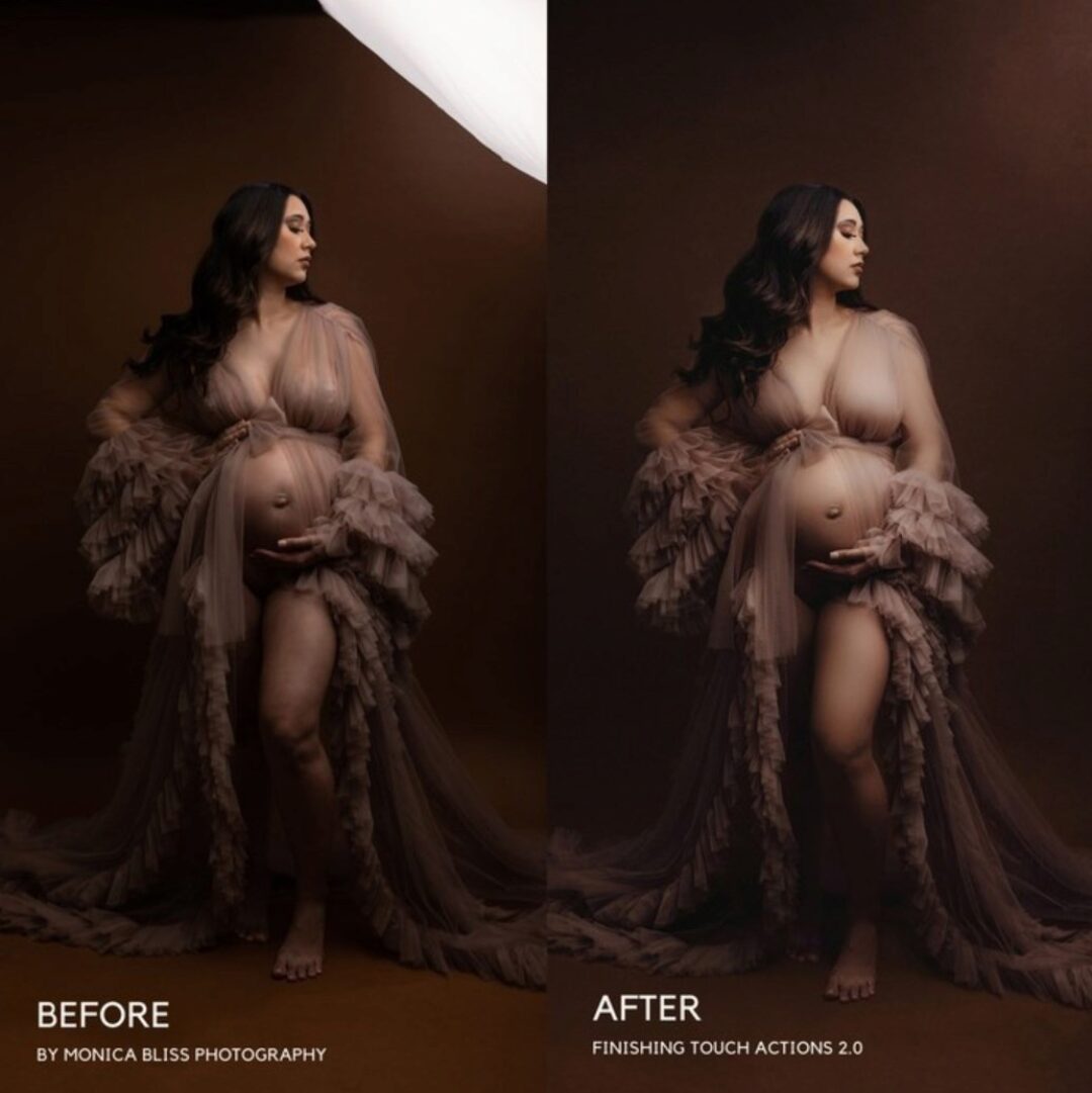 Экшены - NEW Finishing Touch 2.0. Newborn & Maternity Photoshop Actions, 2024 (Jessica G)