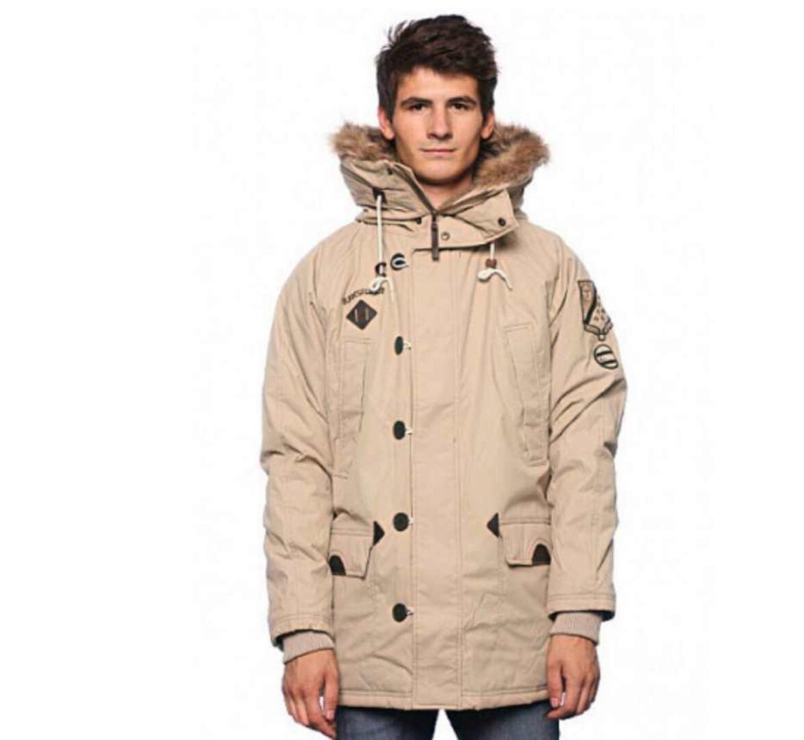 Мужская куртка-аляска №552 (Grasser)