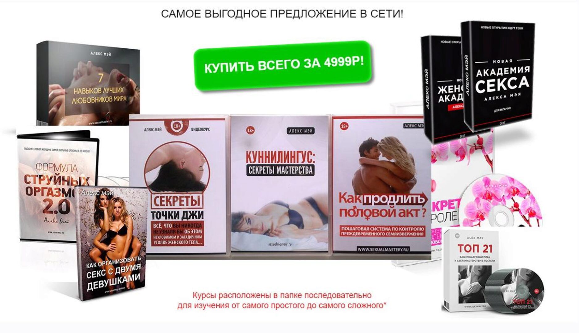 Пакет всех семинаров Алекса Мэя (Алекс Мэй)