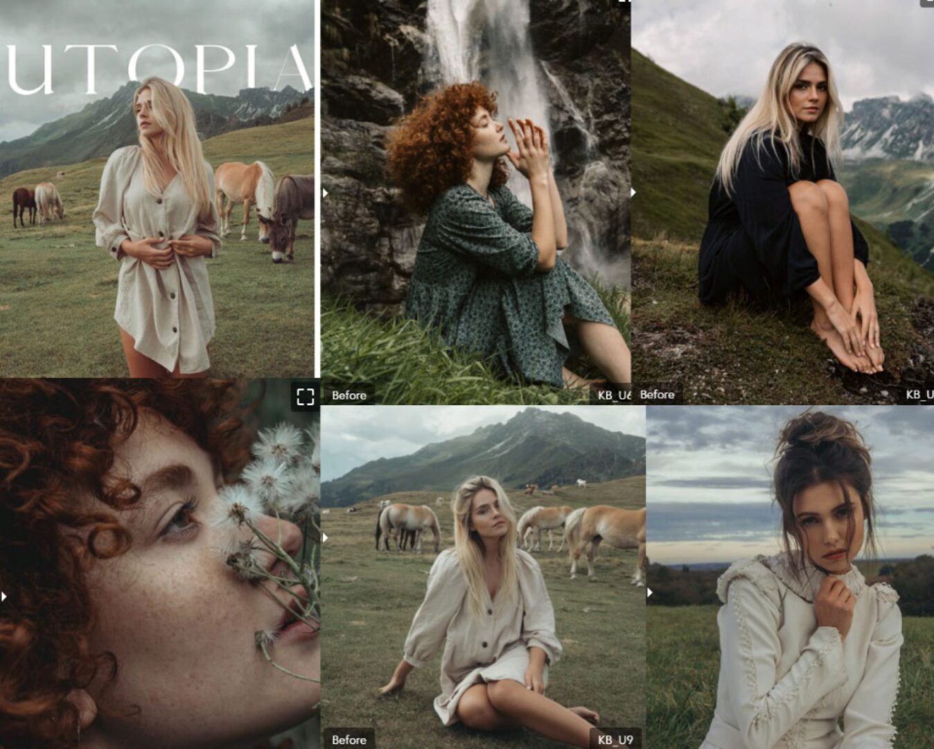 Стильные портретные пресеты от профи. Utopia (Kai Boettcher)