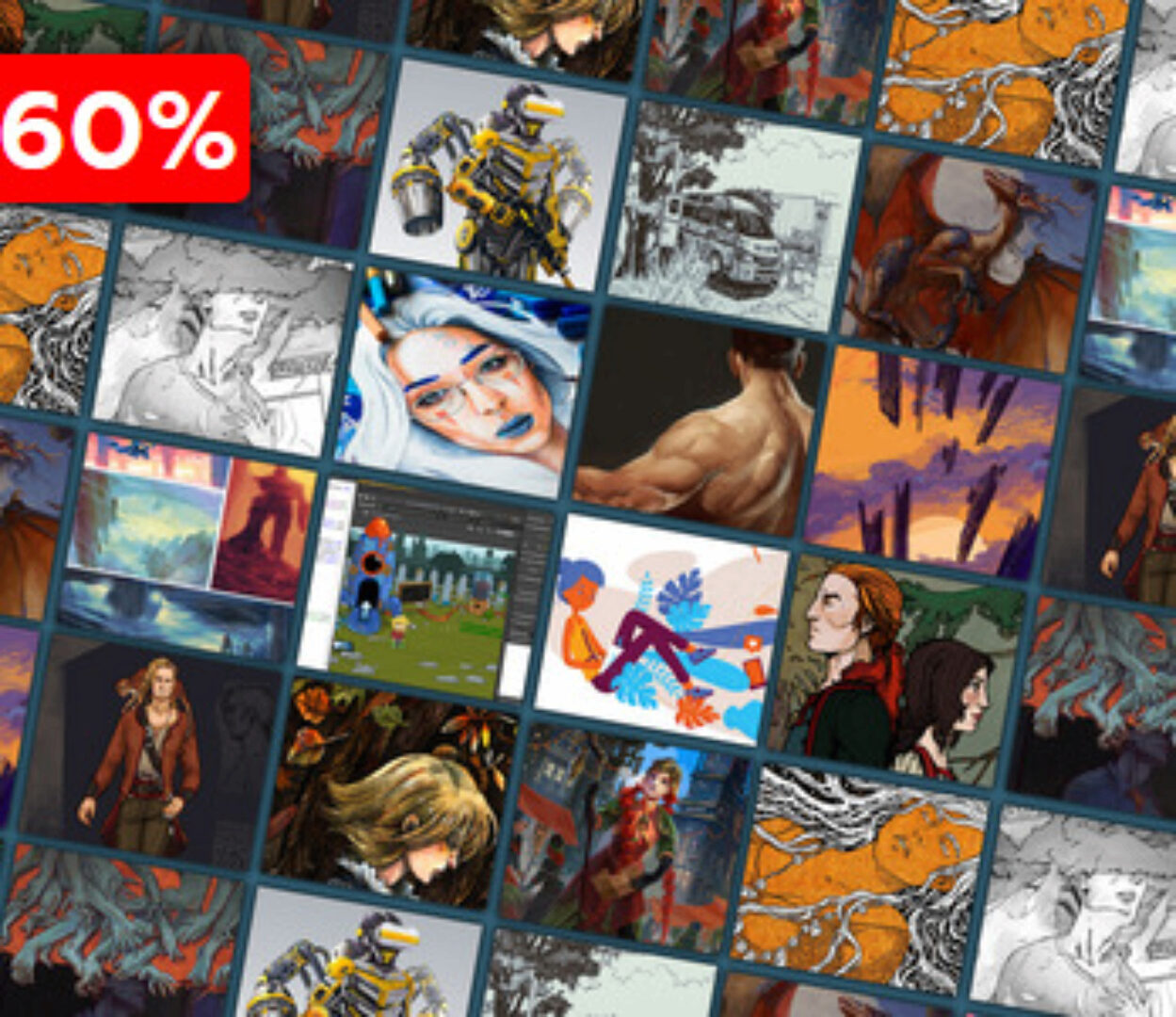 Самая объемная программа обучения для художников в рунете (ArtistHunt School)