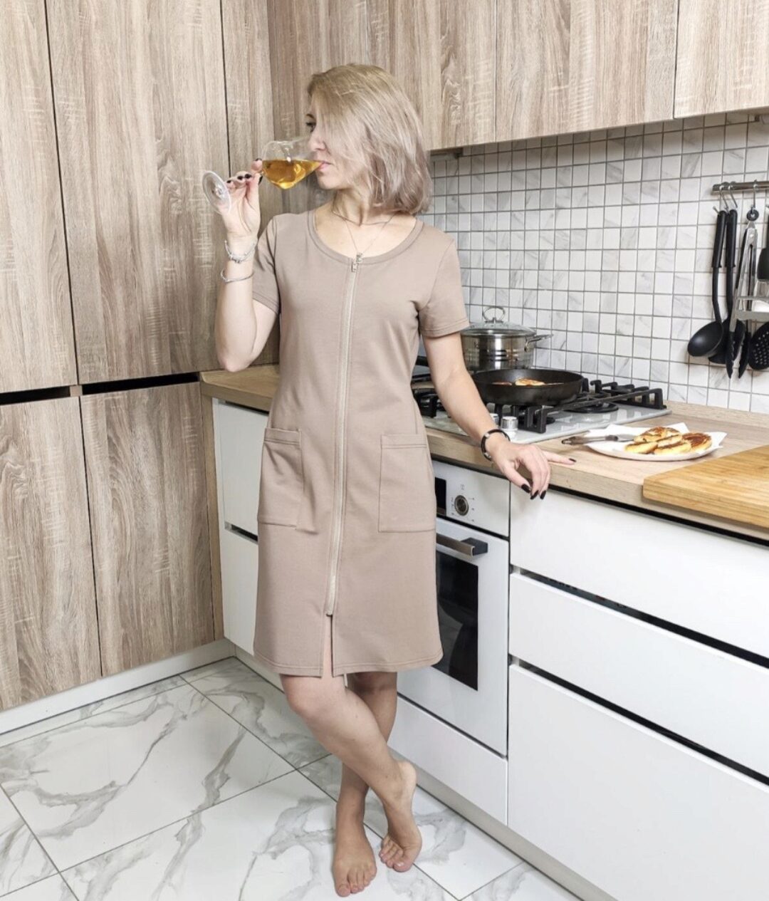 [PatternClo] Халат Хозяюшка. Размер 40-54. Рост 164