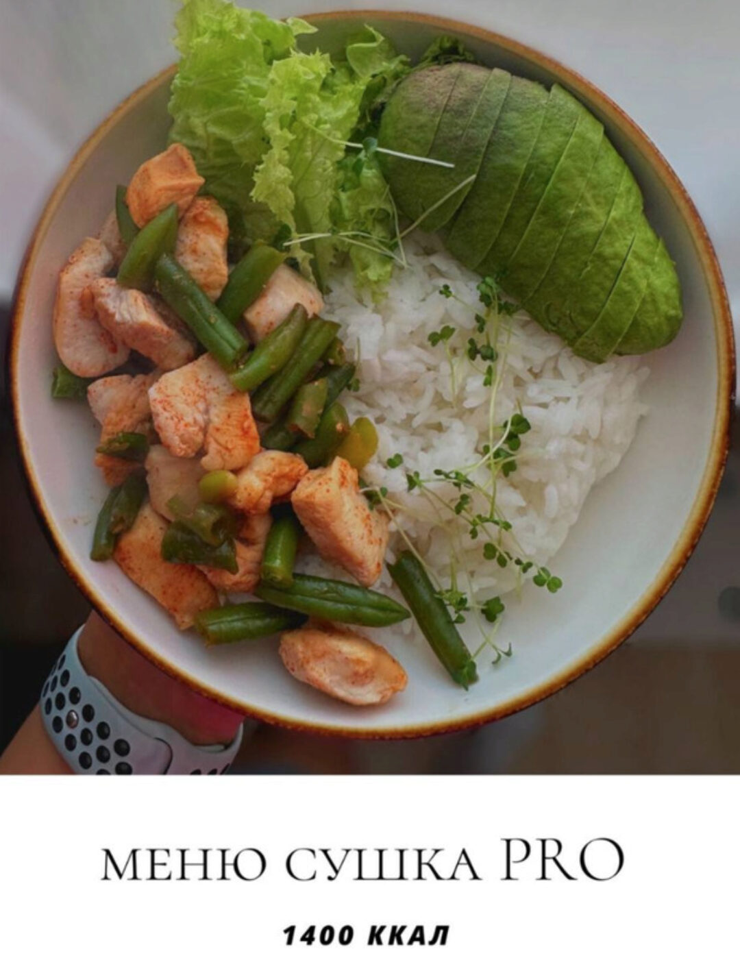 [Profitme] Меню сушка Pro. 1400 ккал (Екатерина Максименко)