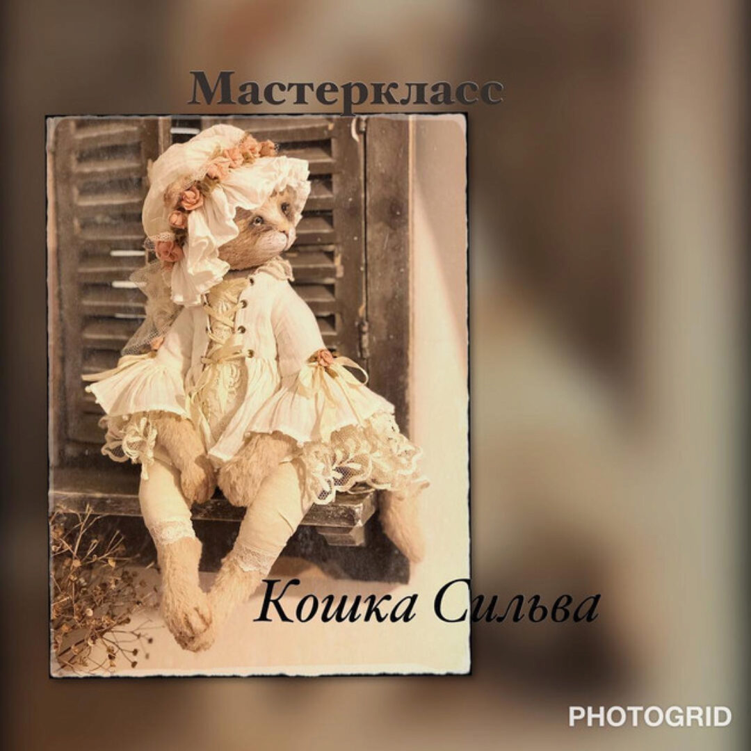 [Тедди] Мастер-класс  «Кошка Сильва» (Татьяна Садовская)