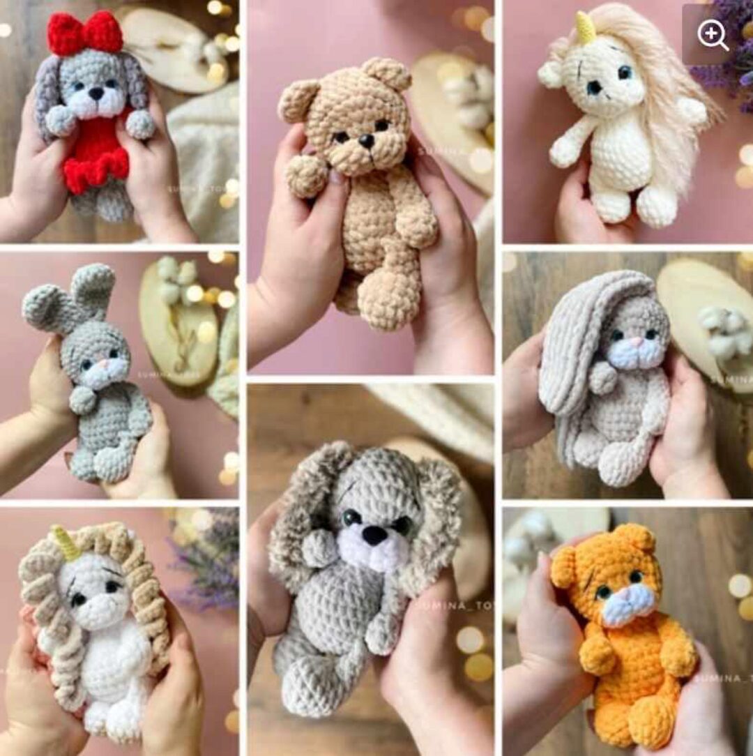 [Sumina_toys] 8в1 Малыши с ладошку (Ирина Сумина)