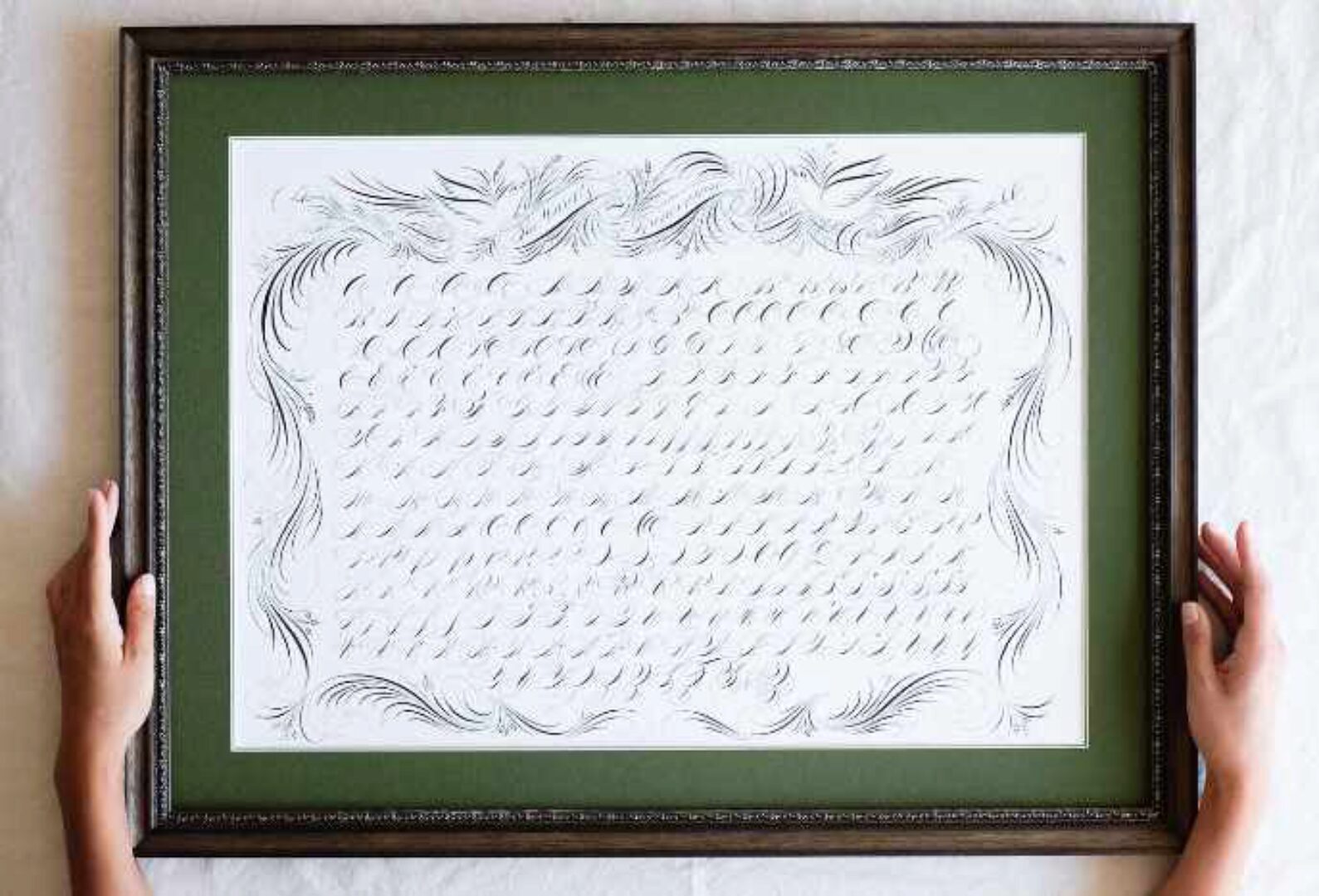 Дистанционный курс по Спенсериан Spencerian Script (Nikolietta, Варвара Пантелеева)