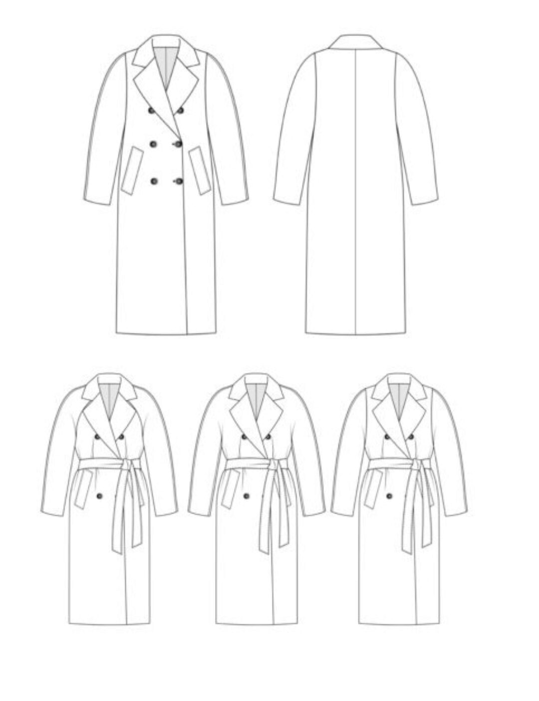 [laforme] Мастер-класс 0105 (пальто)