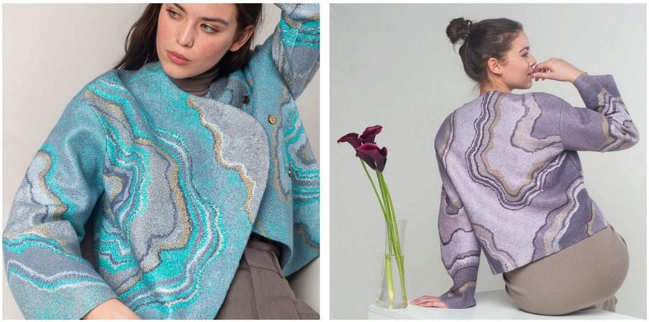 [Школа войлока онлайн] Агатовый жакет (Катерина Коршун)