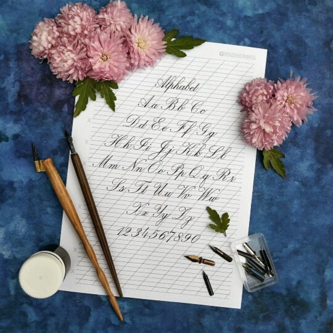 [Хорошие прописи] Хорошая пропись по Копперплейту на английском языке