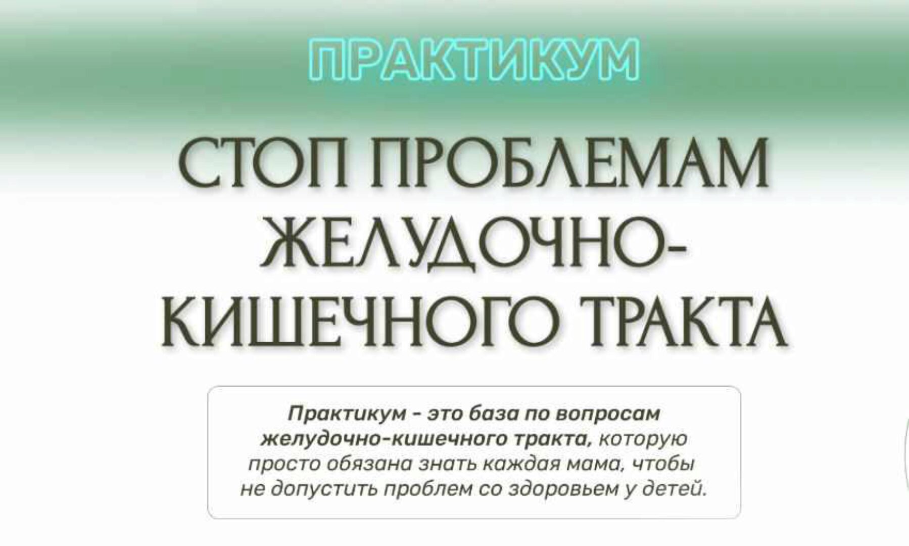 Стоп проблемам желудочно-кишечного тракта (Ирина Клевцова)