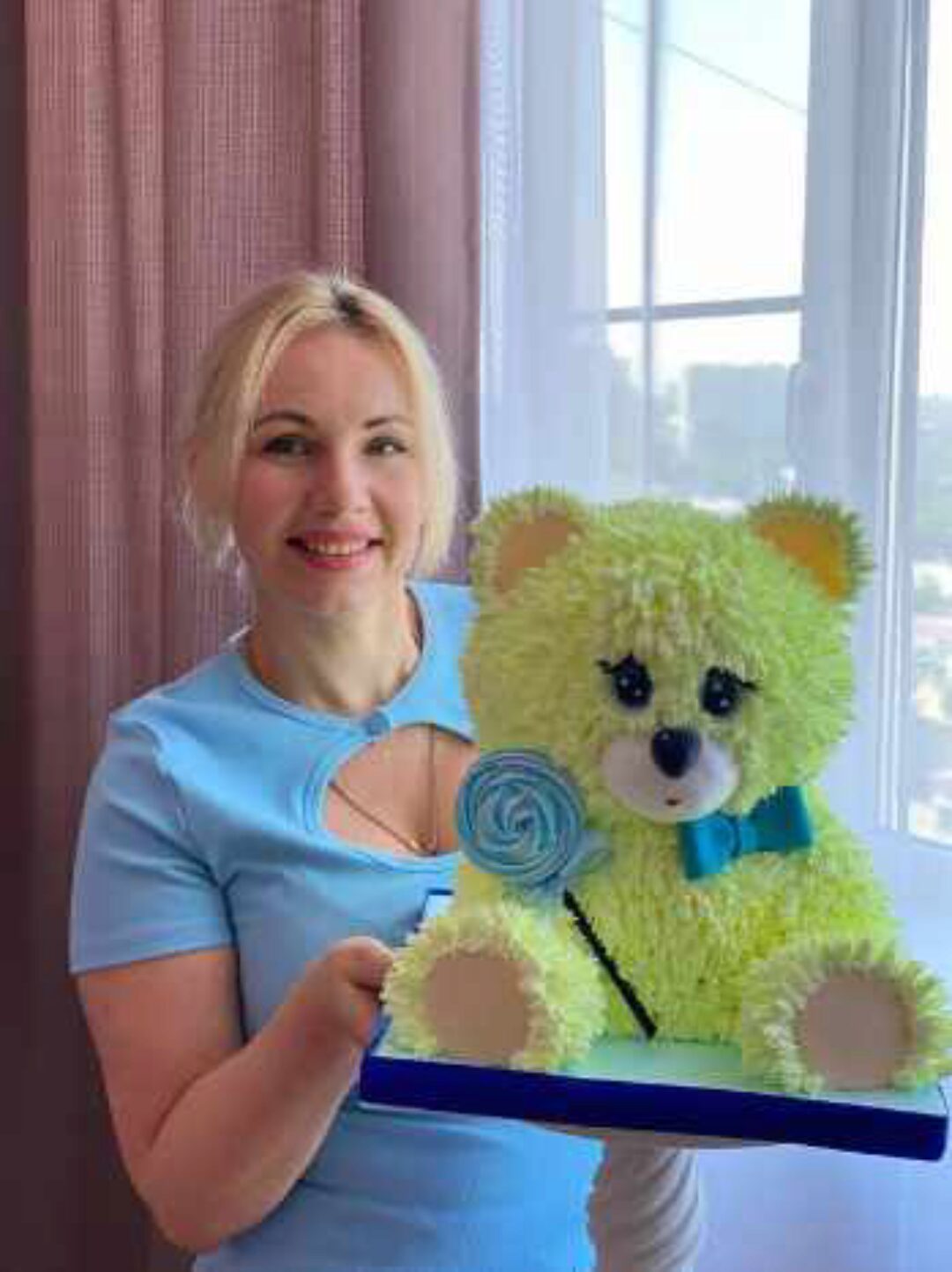 [elenapo11] Онлайн мини-курс 3D-торты Мишки  (Елена Попова)