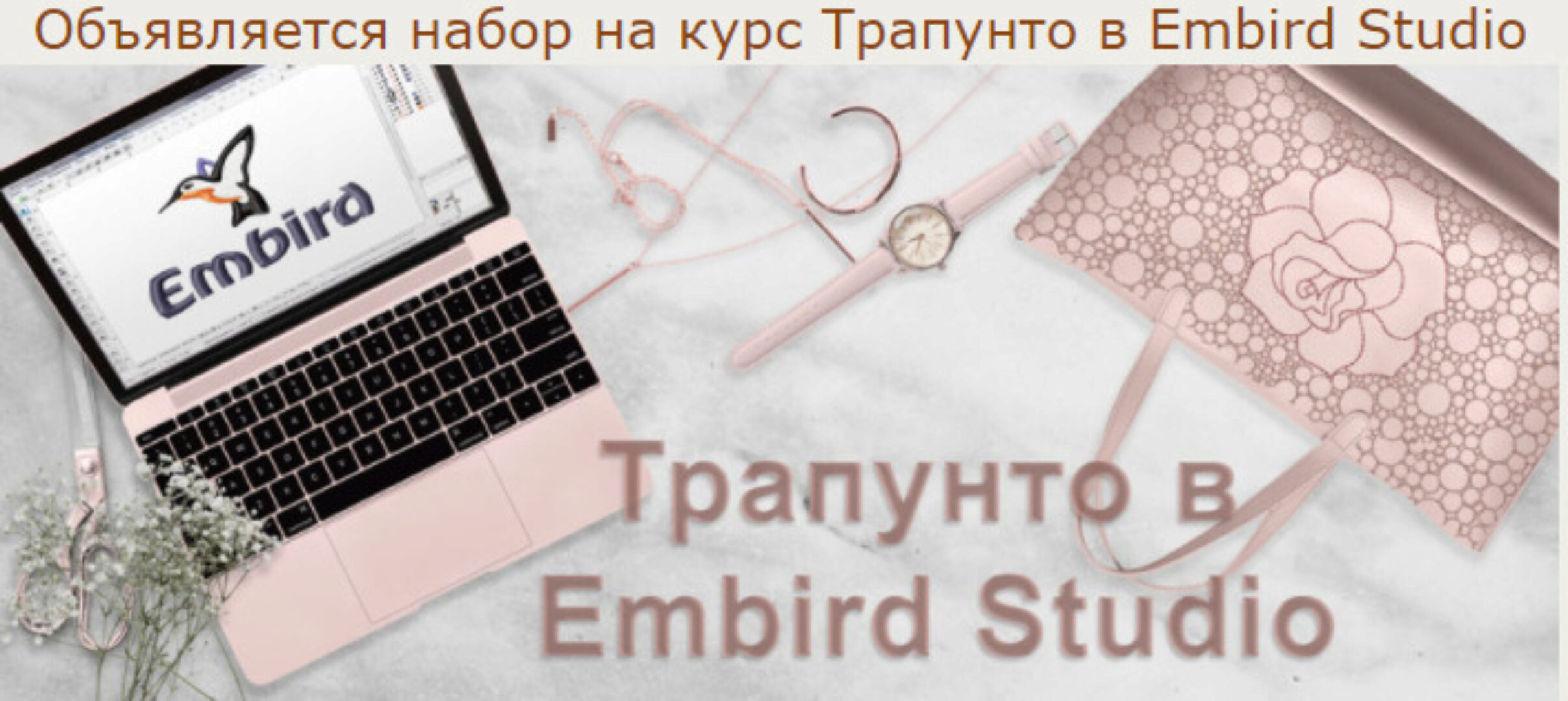 Курс Трапунто в Embird Studio (Татьяна Pteris)