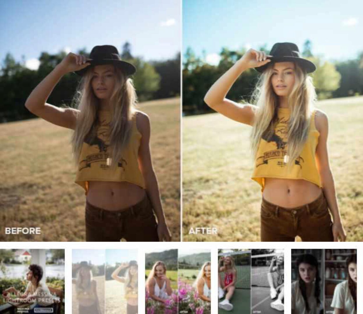 Пресеты для Lightroom  (Allegra Messina)